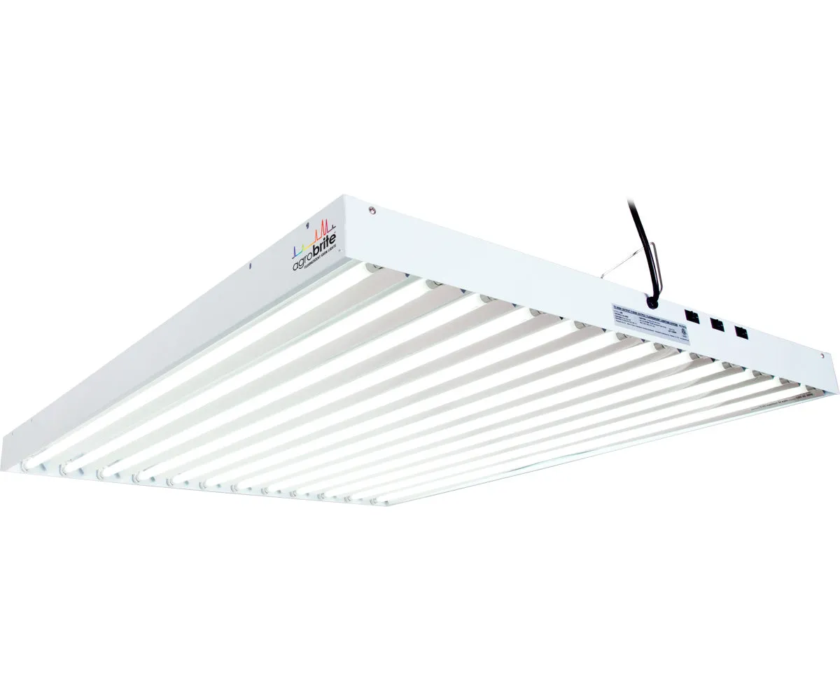 T5 4Ft 12 Tube Fixture w/Bulbs