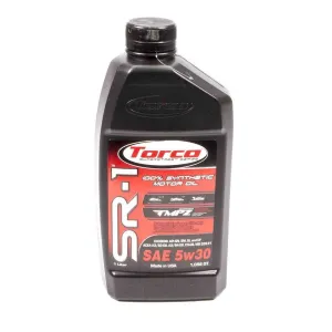 Torco SR-1 Synthetic Motor Oil - SAE 5W30 - 1 Liter