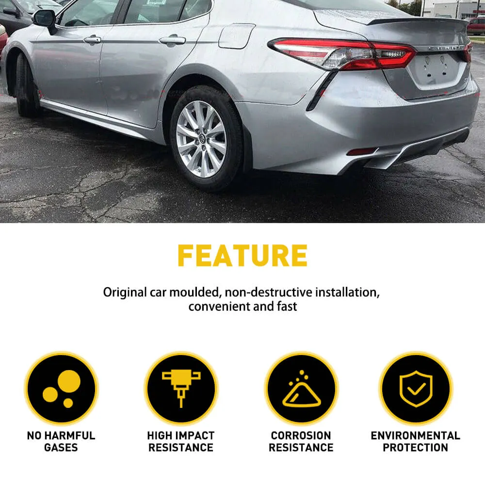 Toyota Camry Mud Flaps for Front or Rear Auto Accessories Fits 18-21 Camry SE XSE Models