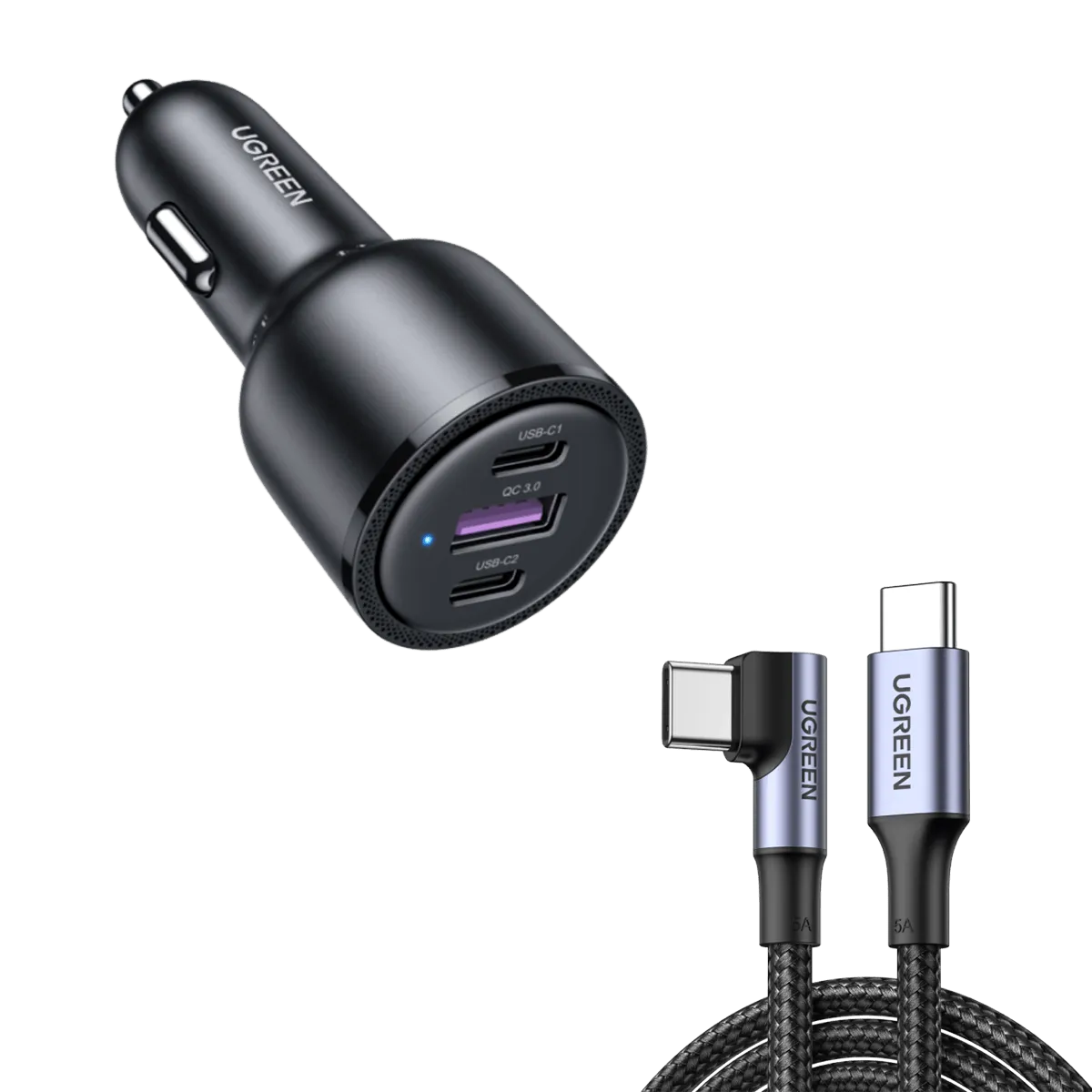 UGREEN 69W USB C Car Charger