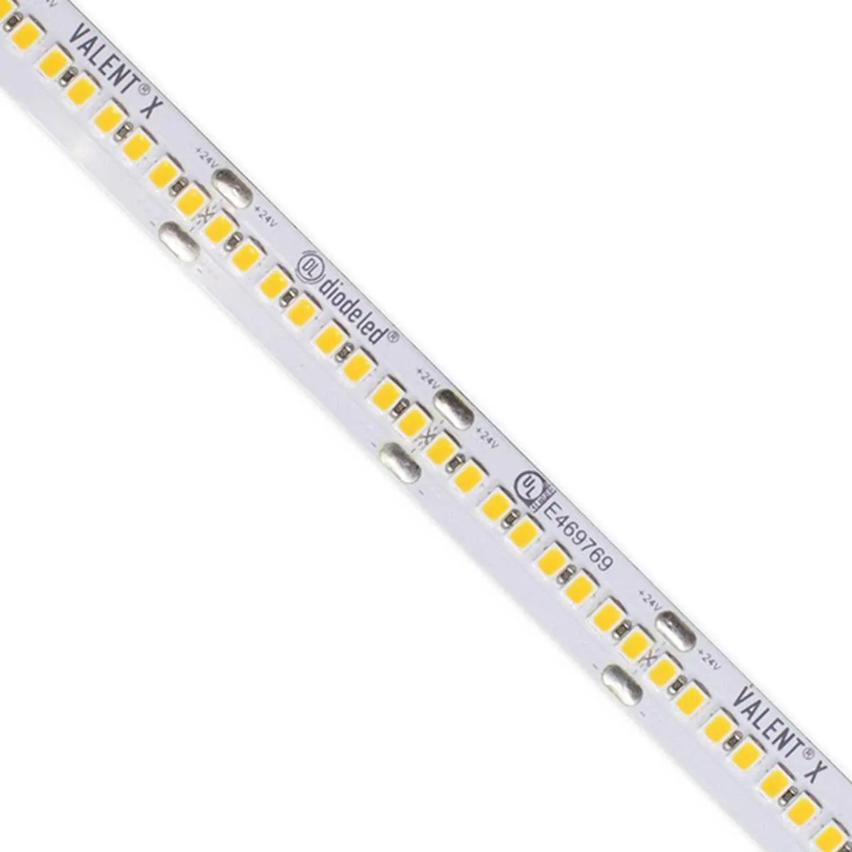 Valent X High Density LED Strip Light, 16ft Reel, 3000K, 557 Lumens per Ft, 24V