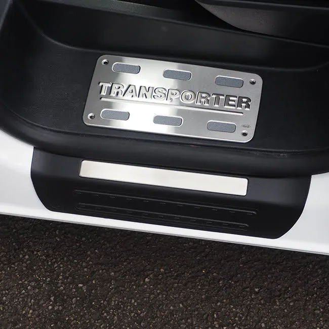 VW T5, T5.1 Transporter Side Loading Door Step   Front Doors Entry Guards