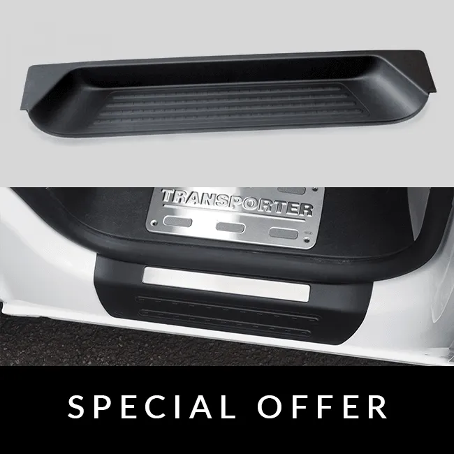 VW T5, T5.1 Transporter Side Loading Door Step   Front Doors Entry Guards