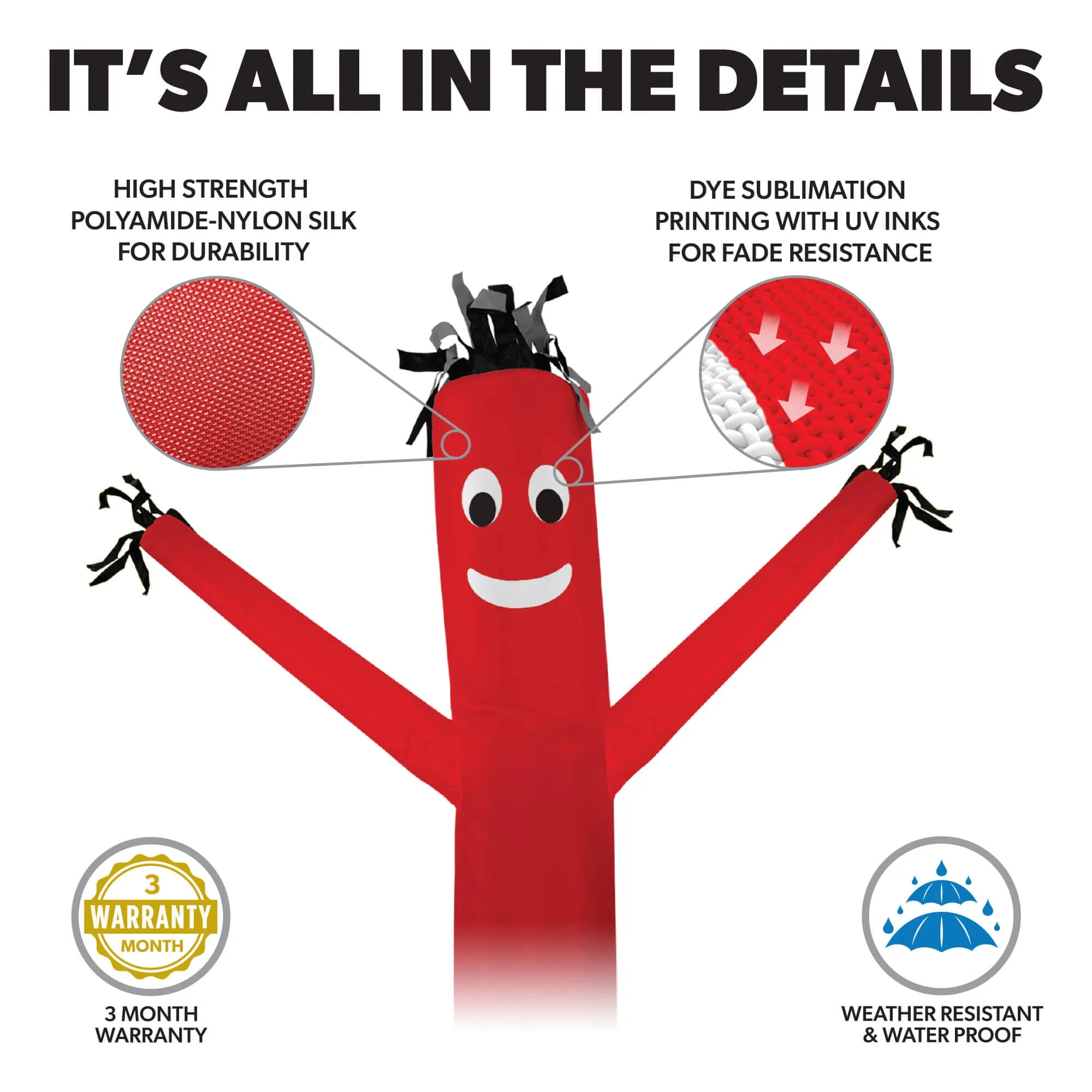 Window Tint Air Dancers® Inflatable Tube Man